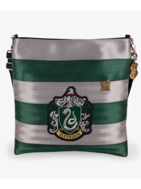 Harveys Streamline Crossbody Harry Potter Slytherin Hogwarts Silver Green NWT
